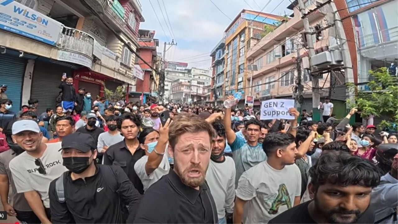 British YouTuber’s Thailand trip derailed by Nepal riot chaos (video) | Thaiger