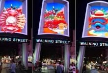 Pattaya’s Walking Street dazzles with LED, but not all impressed | Thaiger