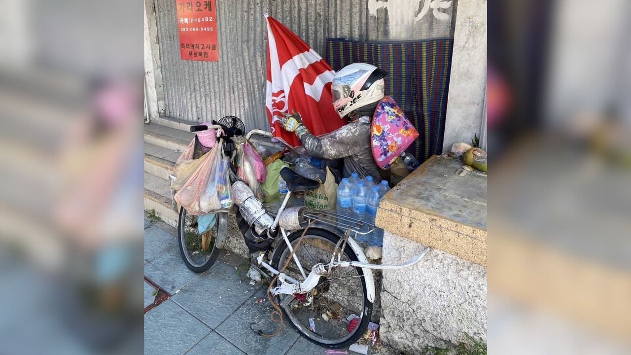 Pattaya street sweep sees homeless man given hospital care | Thaiger