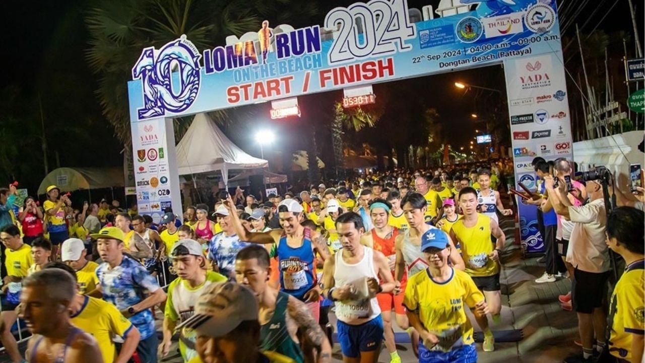 Pattaya gears up for ‘LOMA RUN On The Beach 2025’ charity race | Thaiger