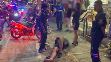 British tourist left bleeding after Pattaya bust-up with pal | Thaiger