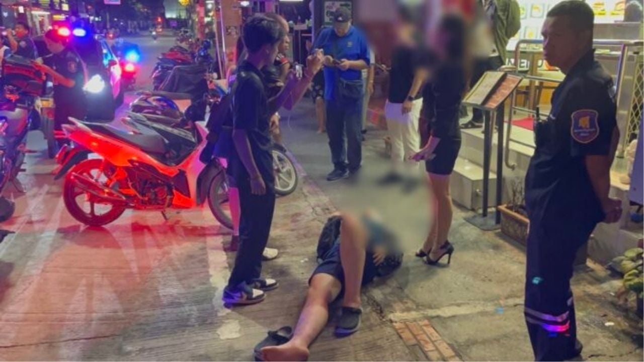 British tourist left bleeding after Pattaya bust-up with pal | Thaiger