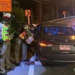 Patong cops save stranded driver who ran out of petrol | Thaiger