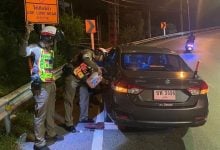 Patong cops save stranded driver who ran out of petrol | Thaiger