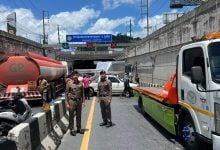 Phuket underpass chaos as 15-car crash halts traffic | Thaiger