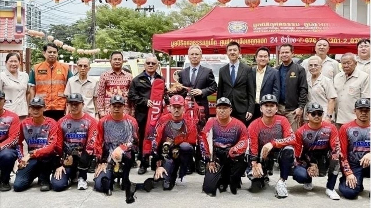 China donates rescue boat to strengthen Phuket disaster aid | Thaiger
