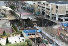 Bangkok officials ease fears over Samsen Road water leak | Thaiger