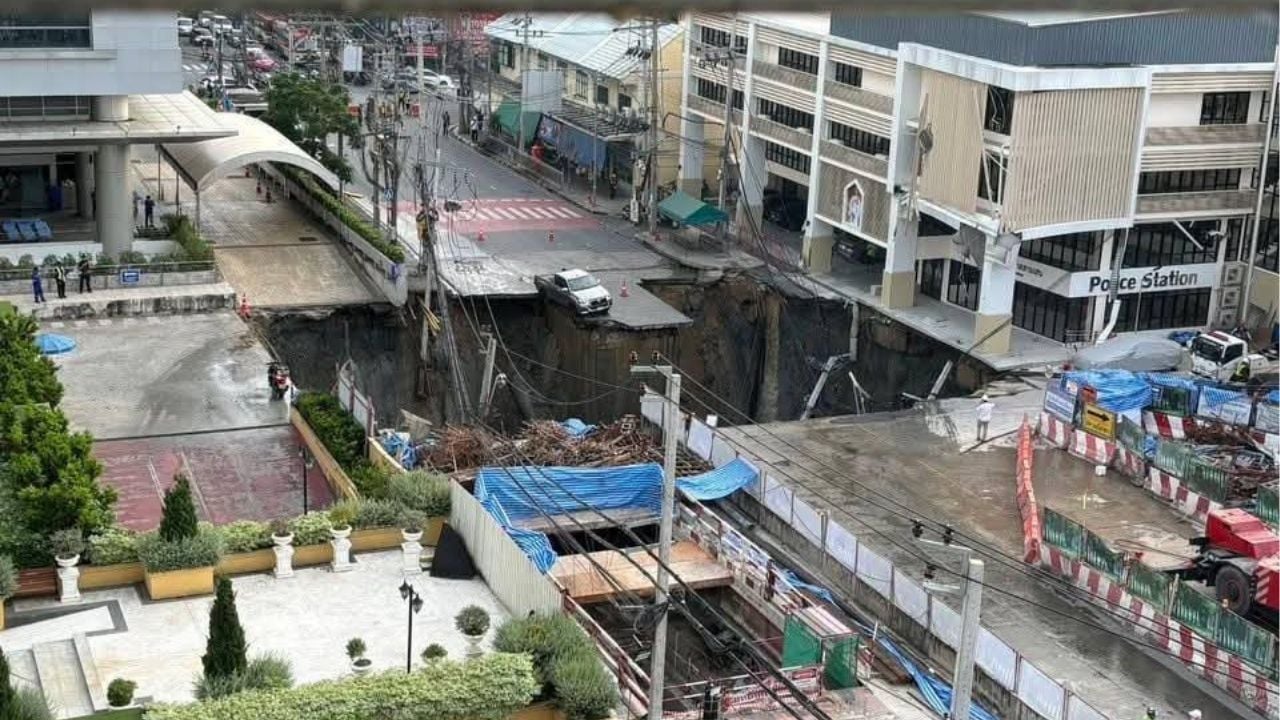 Bangkok officials ease fears over Samsen Road water leak | Thaiger
