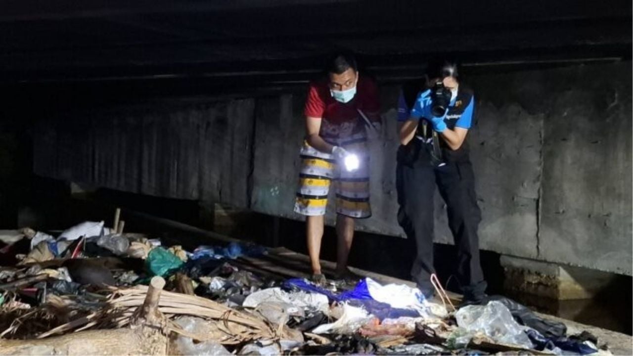Bangkok man found cut in half under bridge, organs missing | Thaiger