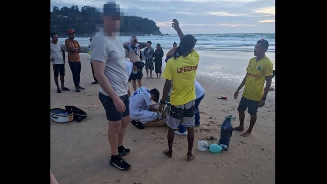 Unidentified foreigner drowns at sunset off Karon Beach | Thaiger