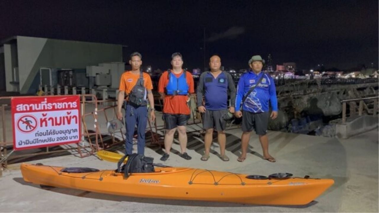 Apple Watch saves kayaker stranded at sea off Pattaya coast | Thaiger