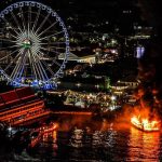 Chaos on Chao Phraya: 3 boats go up in flames, no injuries (video) | Thaiger
