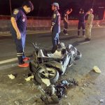 Teen futsal player dies in motorbike crash on Bangkok bridge | Thaiger