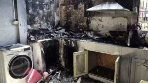 Welding sparks blaze in Pattaya home, sisters flee fire | Thaiger