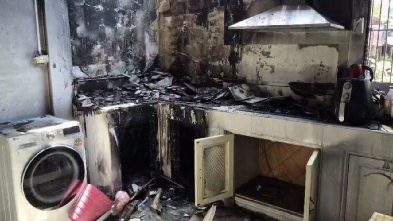 Welding sparks blaze in Pattaya home, sisters flee fire | Thaiger