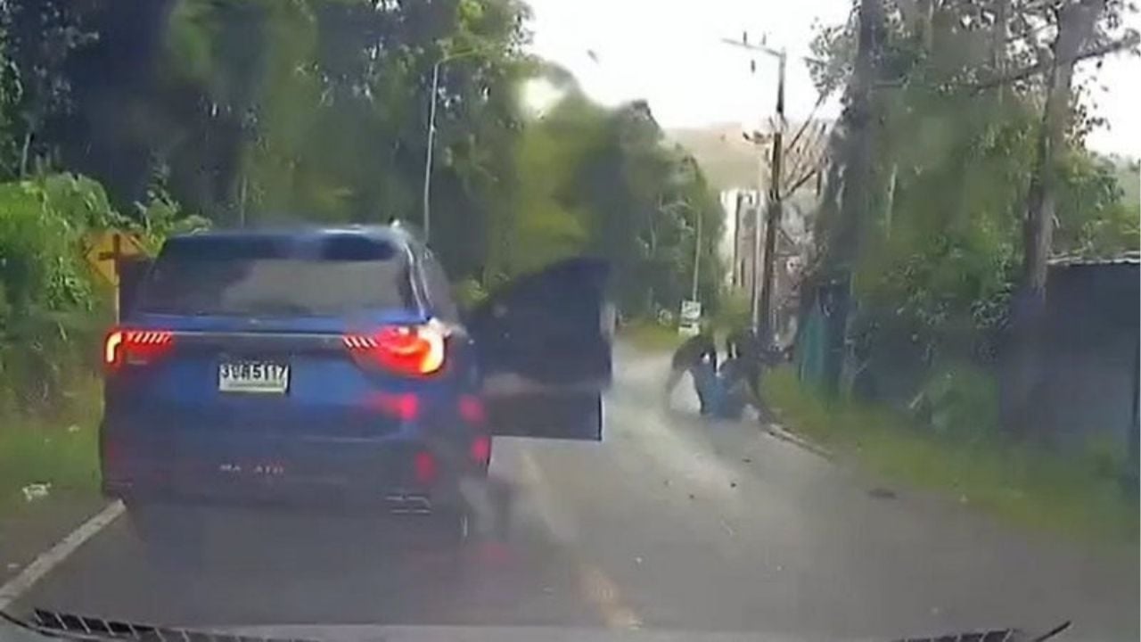American tourist rammed off bike and robbed in Phuket attack | Thaiger