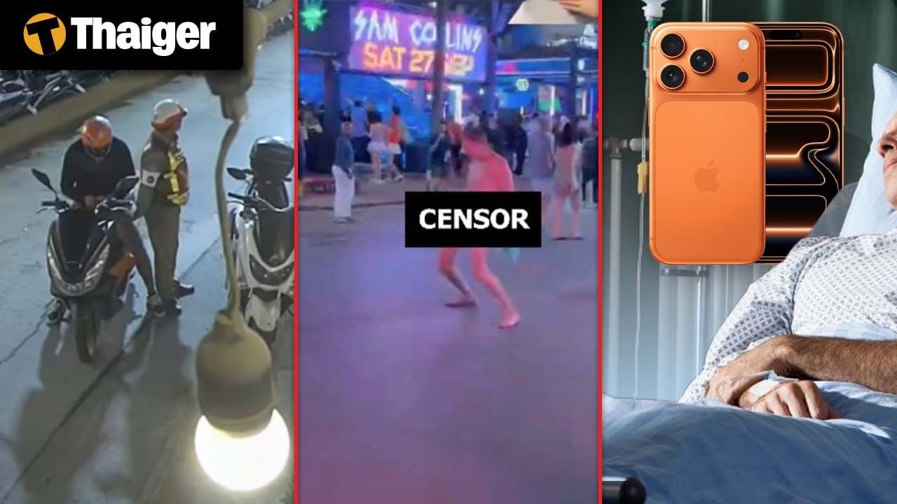 Thailand video news MG Car Smashes Into Shop in Chiang Mai, Tourists Escape Harm, Man Becomes Disabled After Selling Kidney to Buy iPhone | Thaiger
