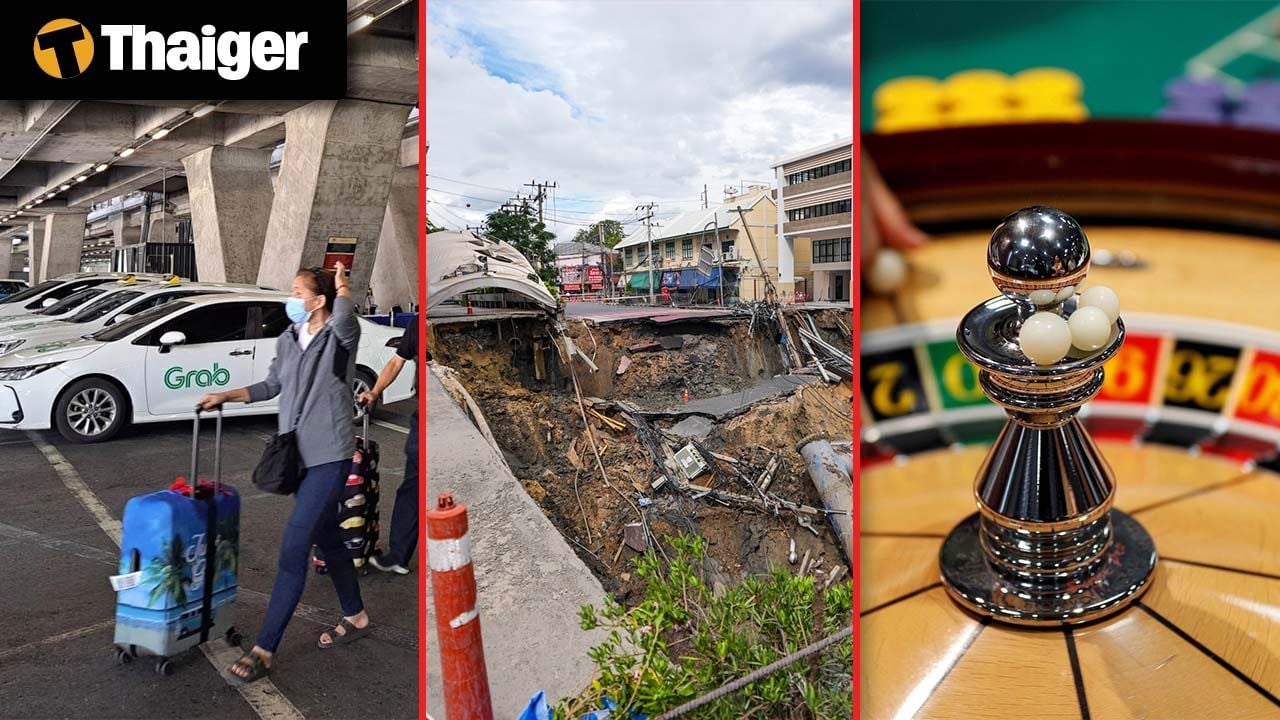 Thailand video news Hotel Raid in Pattaya Leads to Arrests of Ugandan Women in Sex Work, Bangkok Sinkhole Deepens, Puts Adjacent Buildings at Risk | Thaiger