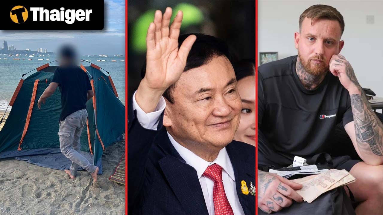 Thailand video news Scottish Tourist’s Trip Cut Short After Ex-Partner Cancels Passport, Public Pushback Grows Against Pattaya Beach Camping Proposal | Thaiger