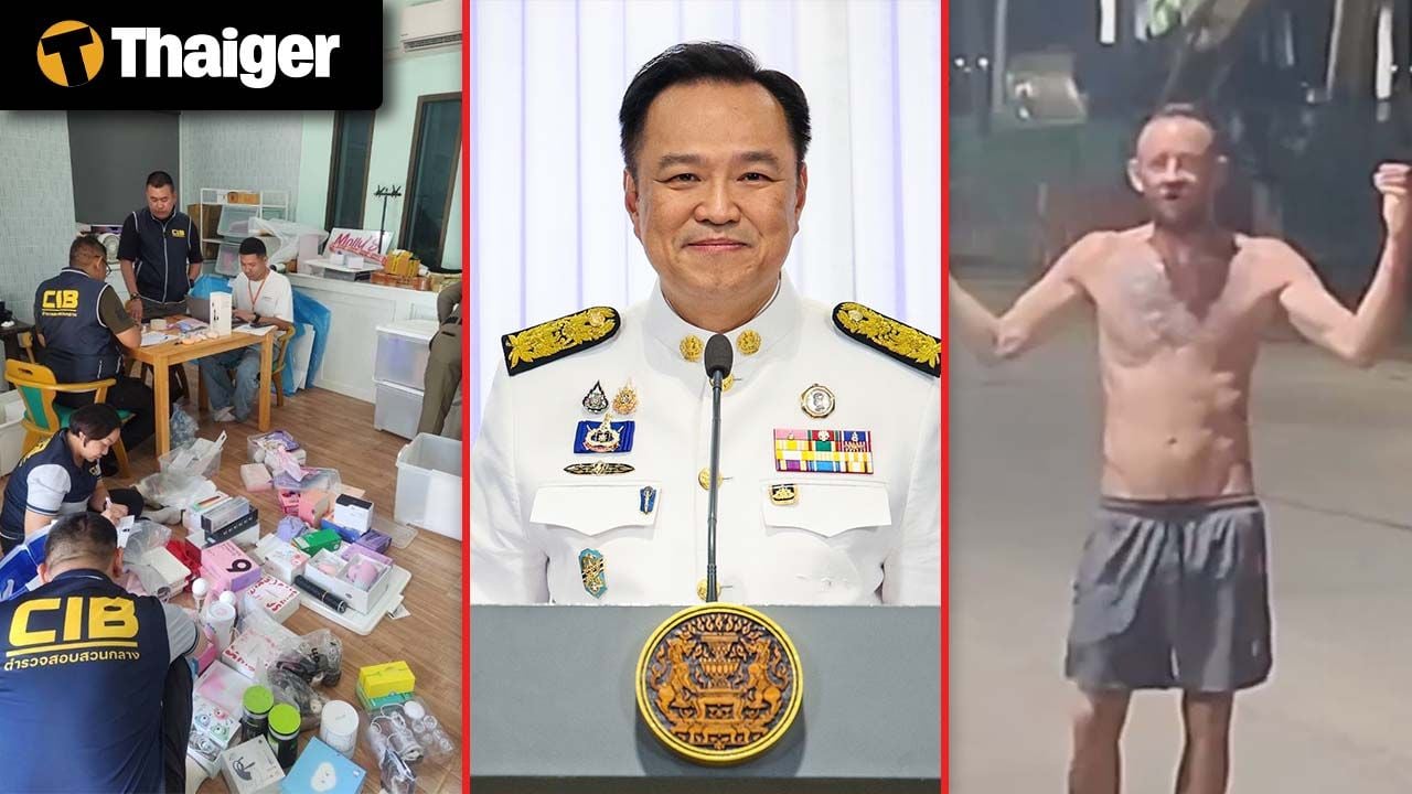 Thaiger video news “Police Crack Down on Fake Lubricants and Sex Toys”, “Tourist Assaulted in Confrontation with Transgender Worker on Beach” | Thaiger