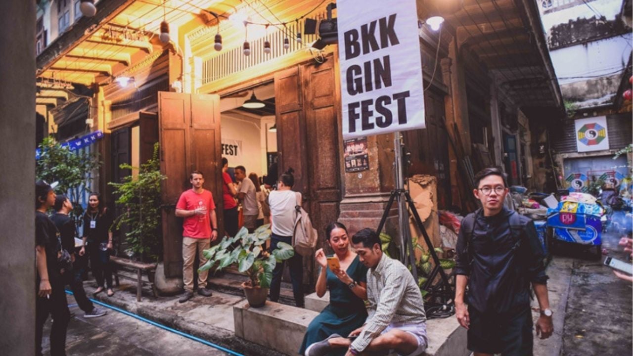 A photo of the Bangkok Gin Fest in 2019 | Image taken from The Gourmet & Cuisine website page