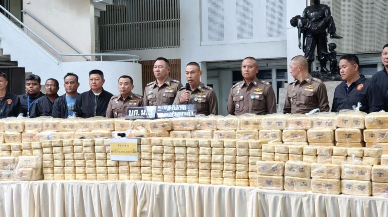 Bangkok police seize 5.45m meth pills worth 200 million baht | News by Thaiger