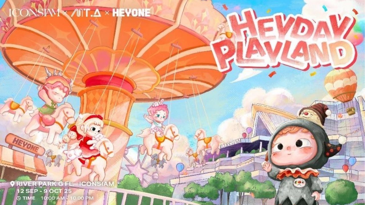 ICONSIAM welcomes Heyone for ‘Heyday Playland’ featuring largest art toy pop-up in Thailand | Thaiger