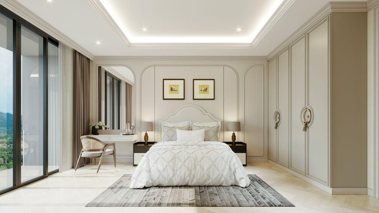 8 Atelier Residence's penthouse unit’s main bedroom
