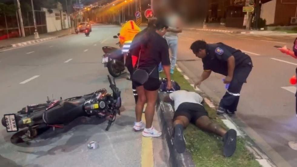 American injured in Pattaya motorcycle accident | Thaiger