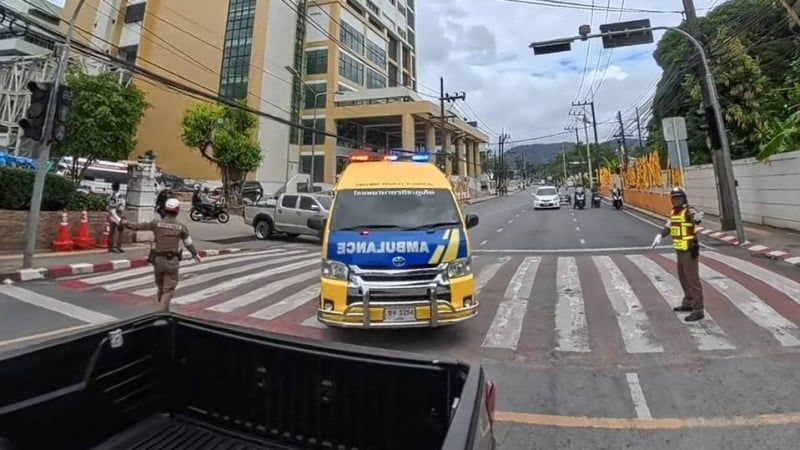 Phuket police race donated eyes to airport for transplant | News by Thaiger