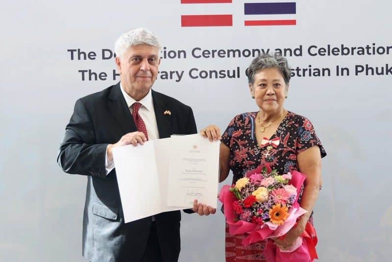 Phuket marks Austrian consul handover with honour and ceremony | News by Thaiger