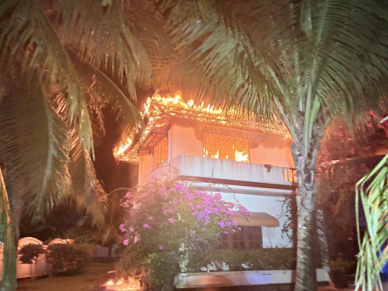 Late-night blaze guts Phuket home in suspected power fault | News by Thaiger