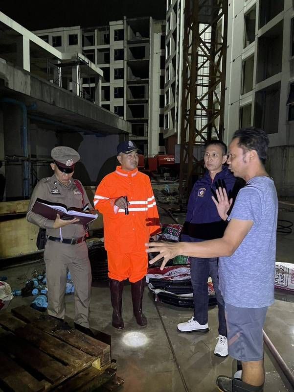 Fire breaks out at Phuket condo site, no injuries reported | News by Thaiger