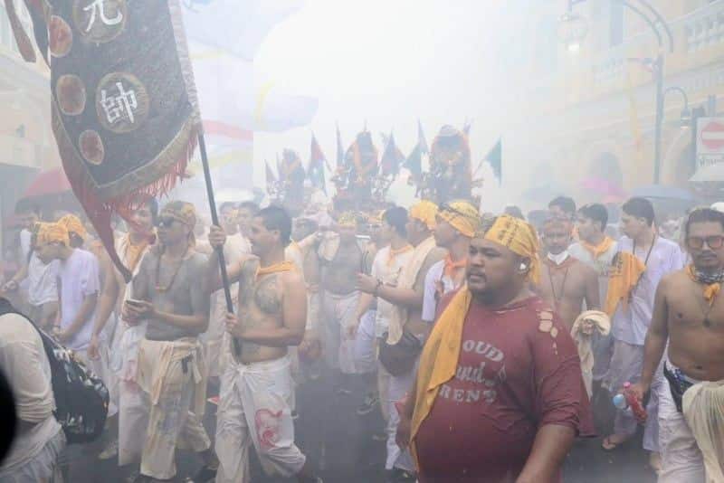 Rain can't stop Phuket Vegetarian Festival’s wildest parade | News by Thaiger