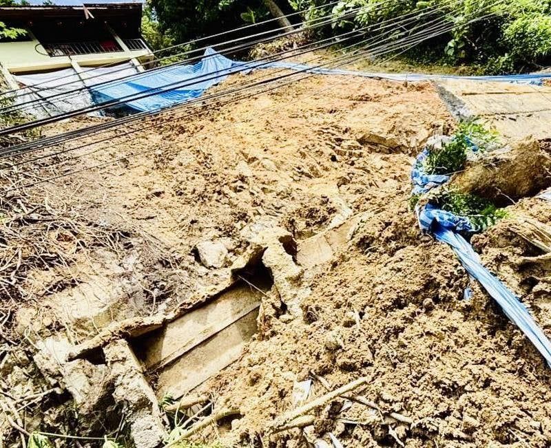 Patong scrambles for help after hillside collapse chaos | News by Thaiger