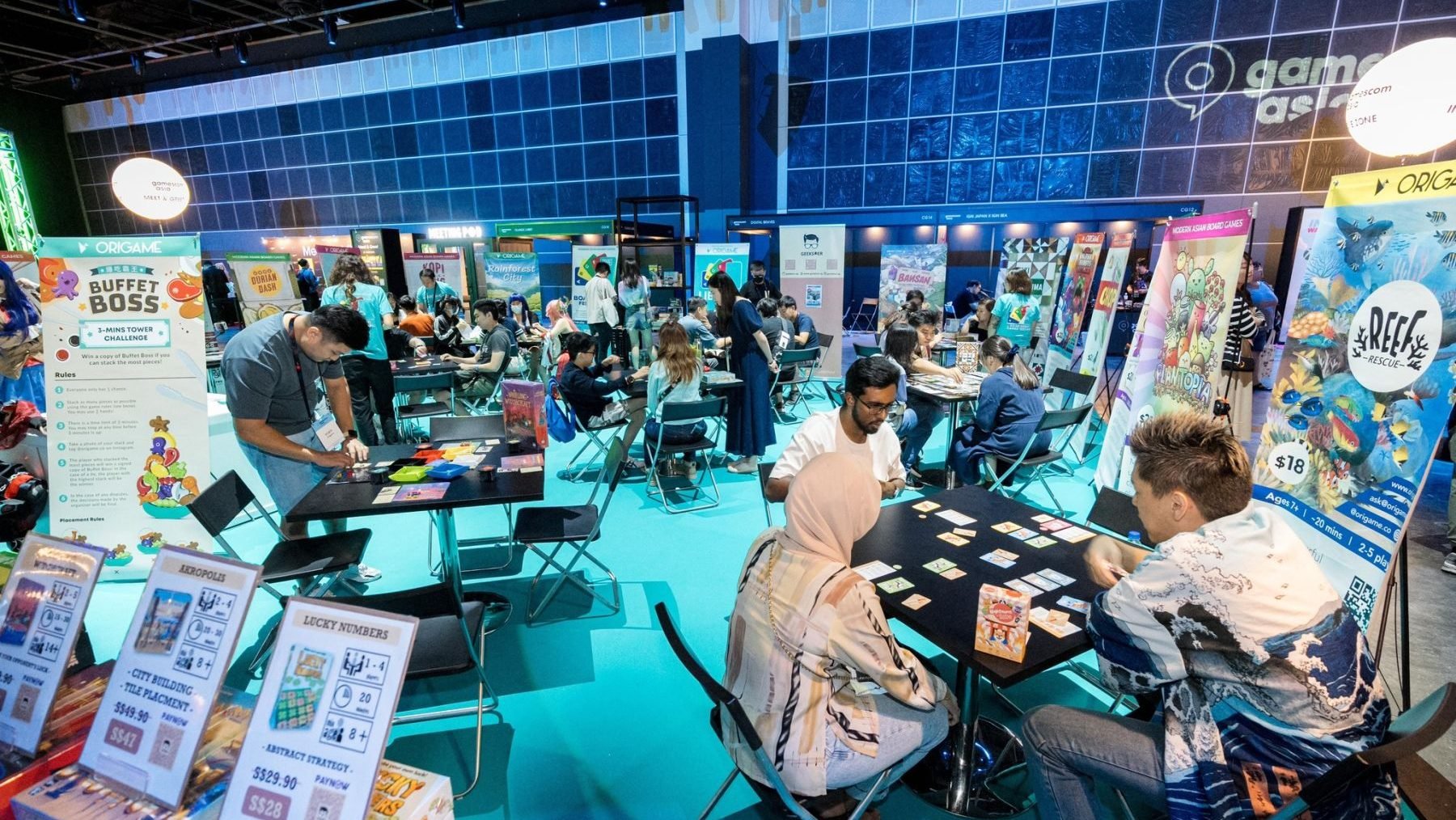 Gamescom Asia x Thailand Game Show at Queen Sirikit National Convention Center Bangkok