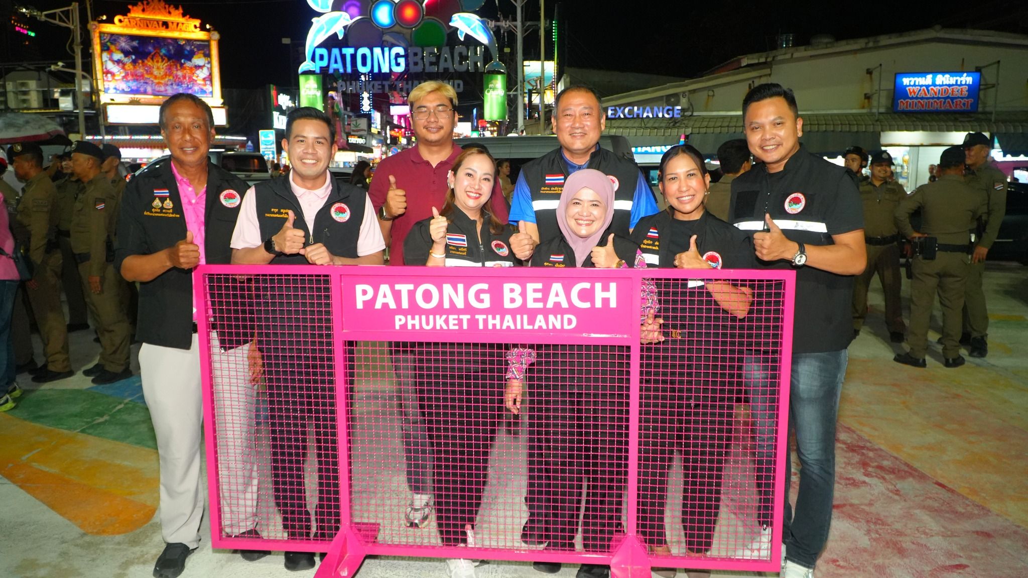Patong gets safety boost with new traffic barriers | News by Thaiger