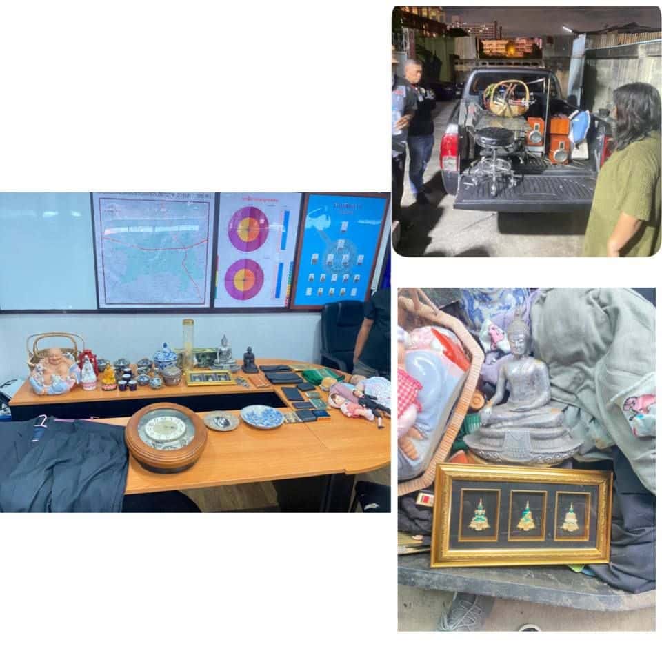 Bangkok duo arrested for 1 million baht burglary next door | News by Thaiger