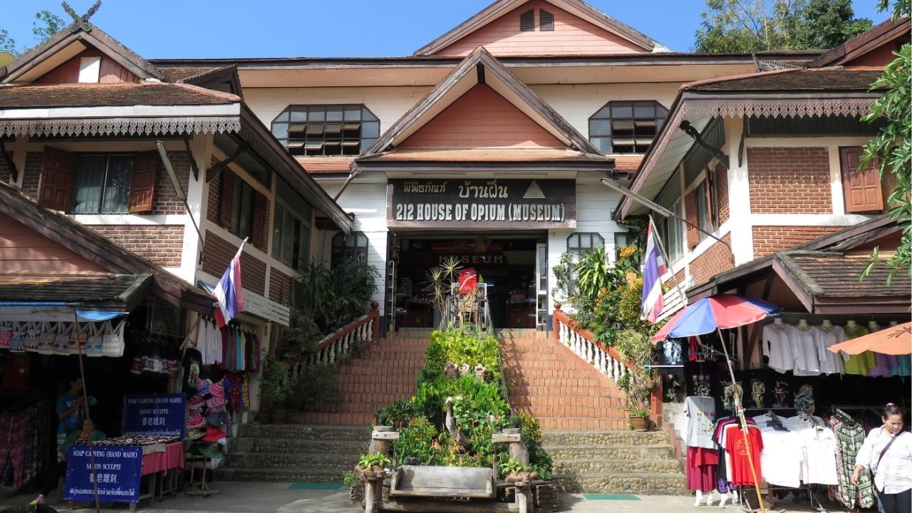 The entrance to the House of Opium Museum | Photo by Douglas Perkins taken from Wikimedia Commons