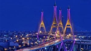 Bhumibol Bridges to shine bright on Nawamintharathirat Day | Thaiger