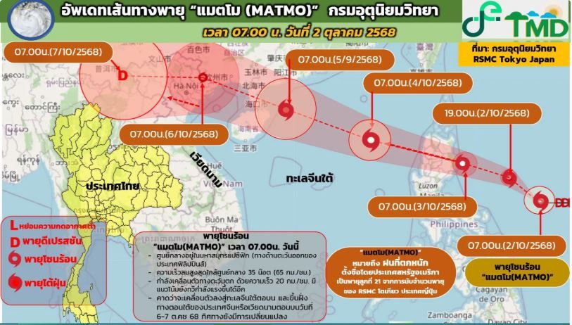 Storm brews near Thailand as rain and rough seas roll in | News by Thaiger