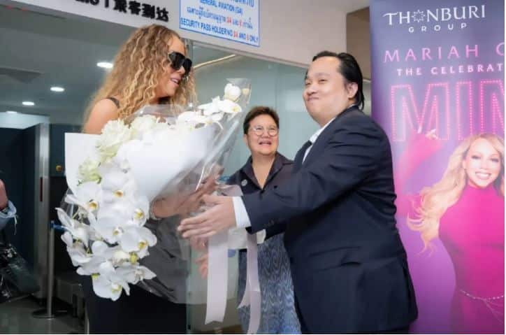 Mariah Carey dazzles Bangkok with 'Mimi' world tour arrival | News by Thaiger