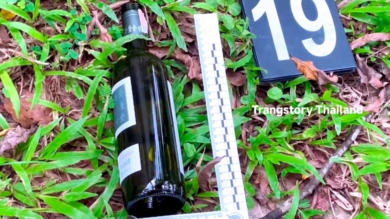 thieves drink wine after house theft and escape