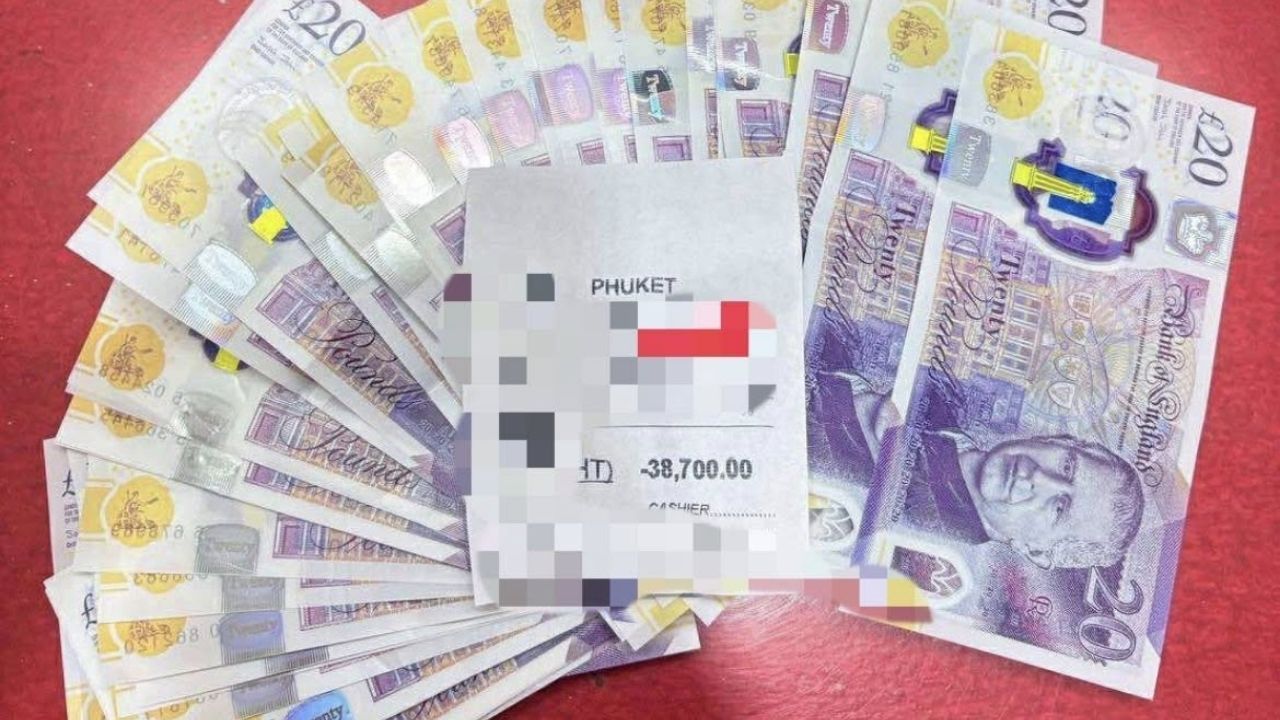 Fake banknotes Phuket