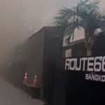 Fire engulfs restaurant in Bangkok’s RCA entertainment venue | Thaiger