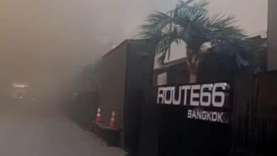 Fire engulfs restaurant in Bangkok’s RCA entertainment venue | Thaiger