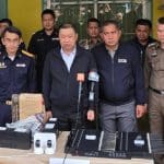 Police raids uncover SIM box devices behind land tax scam by Taiwanese gang | Thaiger