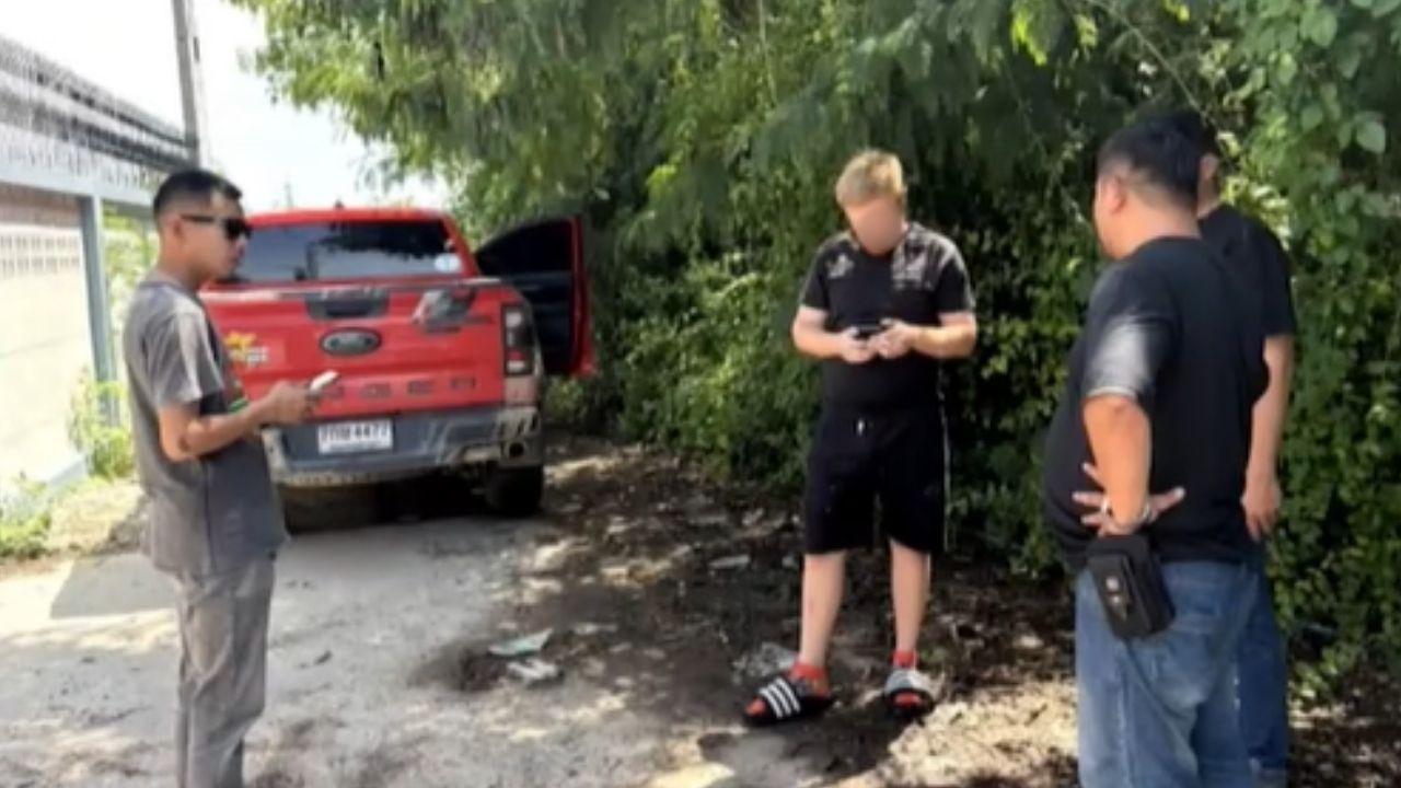 Icelandic man arrested for drifting rental pickup truck in Chon Buri | Thaiger