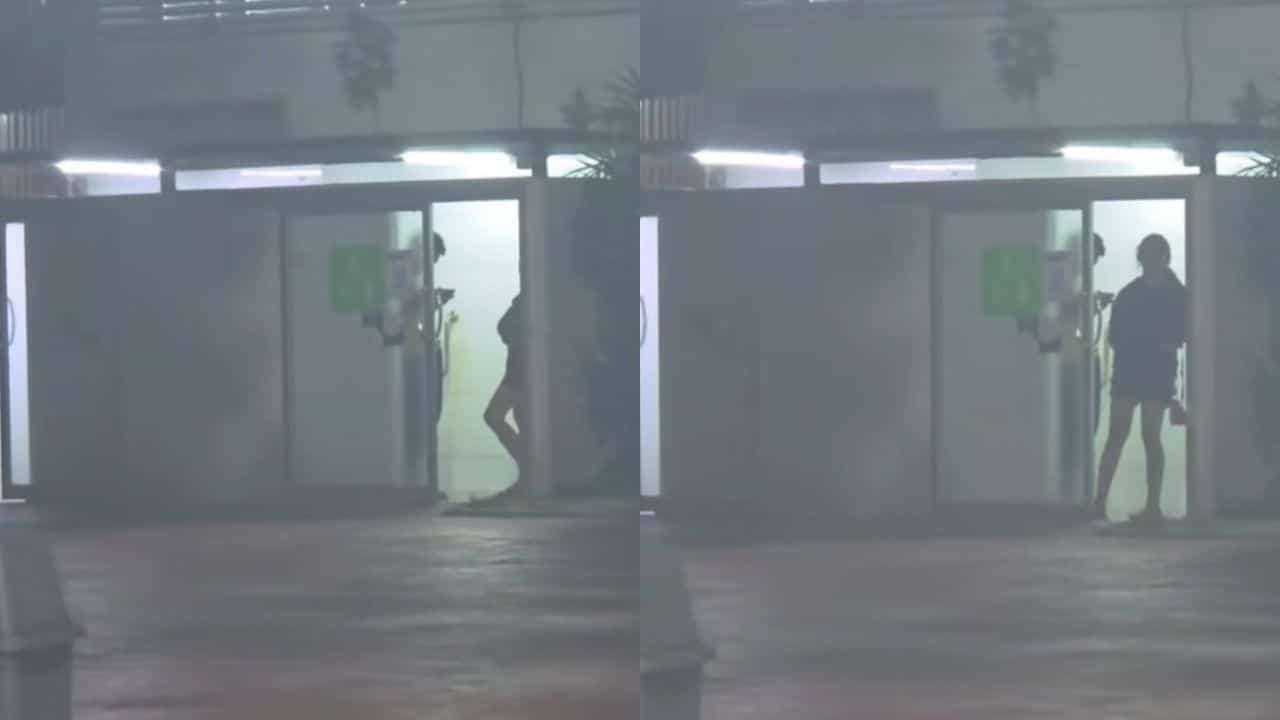 Thai couple exposed for sex i disabled bathroom