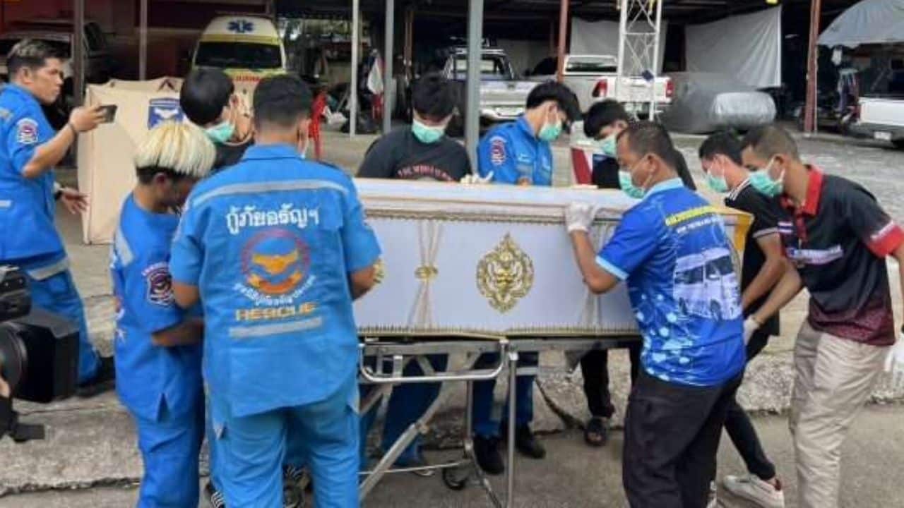 Body of Thai chef transferred to Thailand from Cambodia